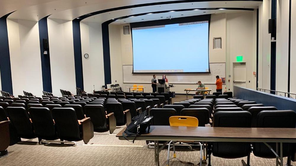 Applied Science Center lecture hall